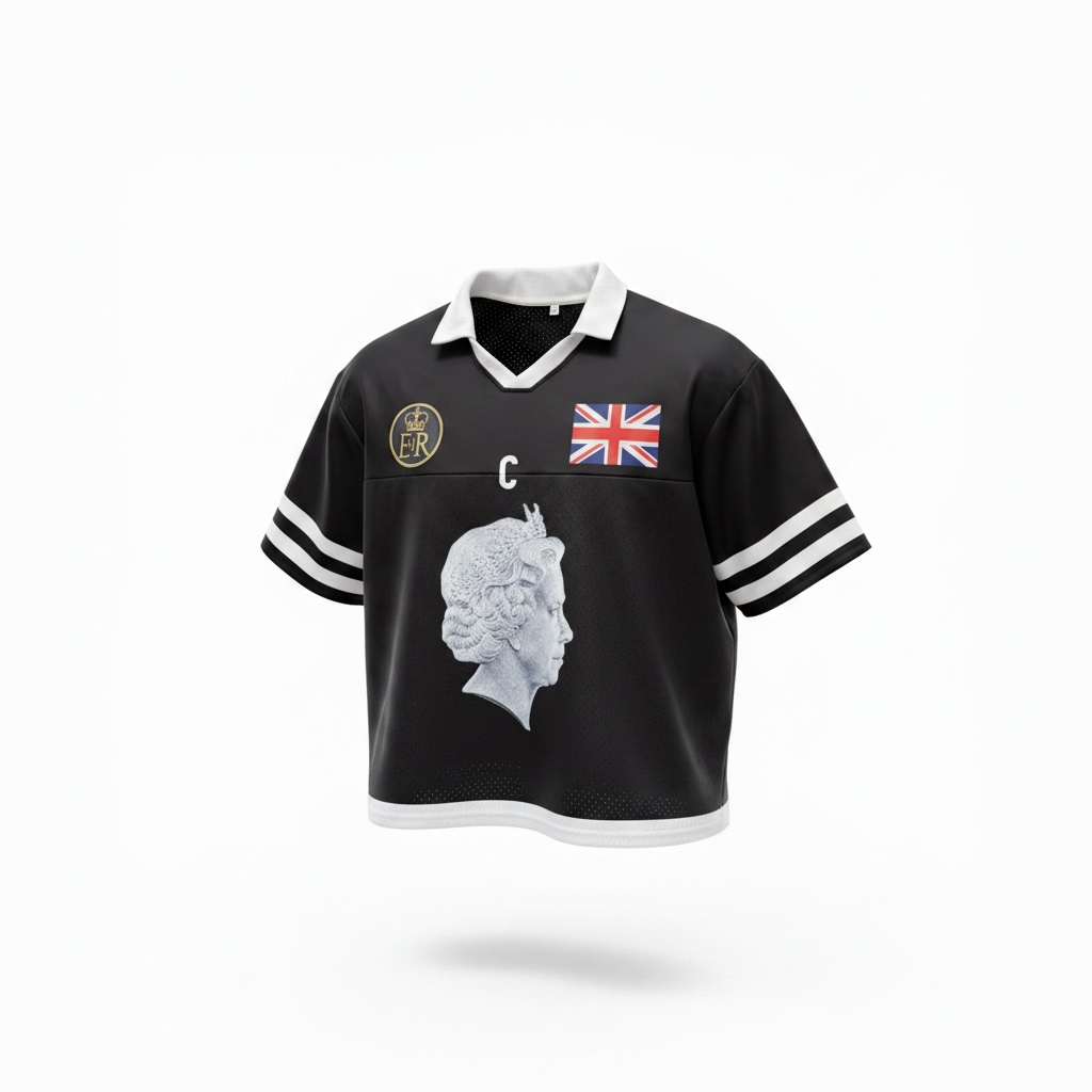 Queen Elizabeth II Football Shirt And Shorts Alt