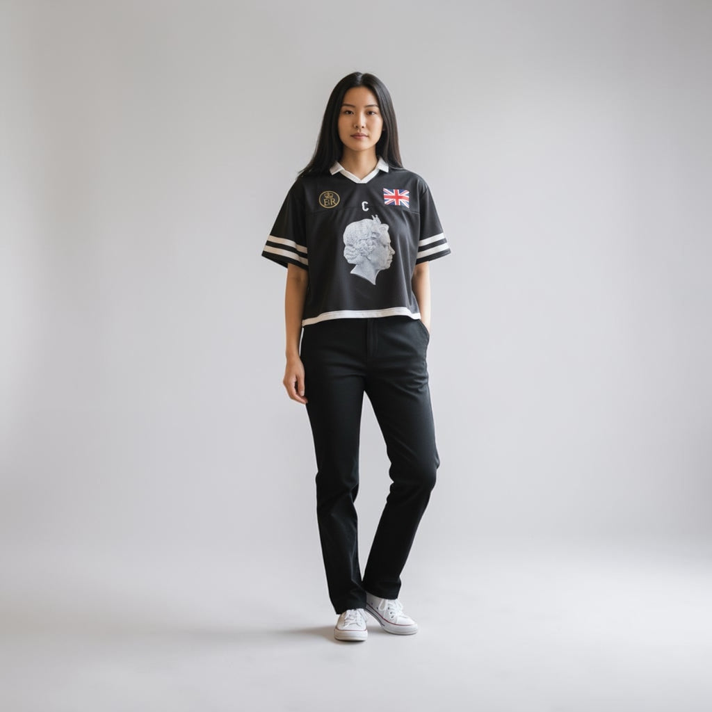 Queen Elizabeth II Football Shirt And Shorts Alt