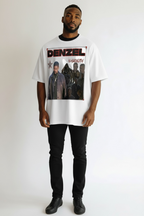 Denzel Washington T-Shirt White